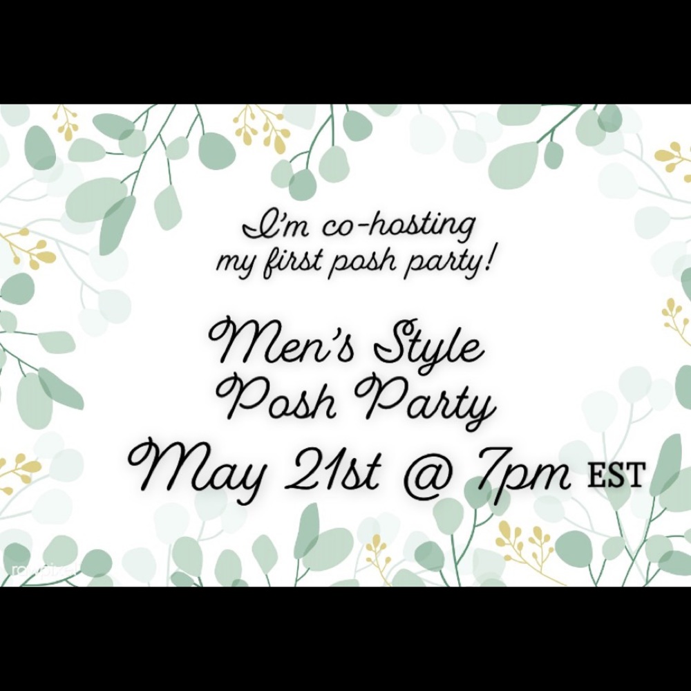 MENS STYLE POSH PARTY
